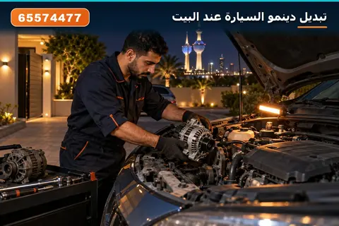 تبديل دينمو وسلف متنقل
