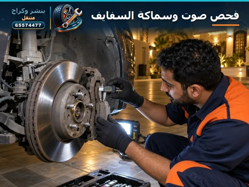 فحص صوت الفرامل