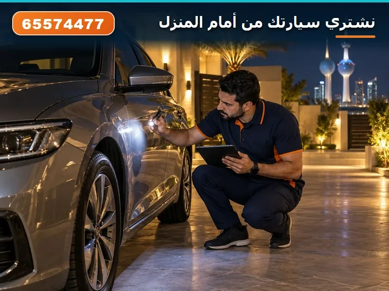 نشتري سيارات من أمام المنزل