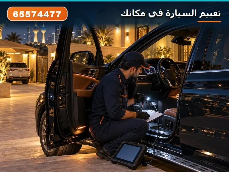 تقييم السيارة في مكانك