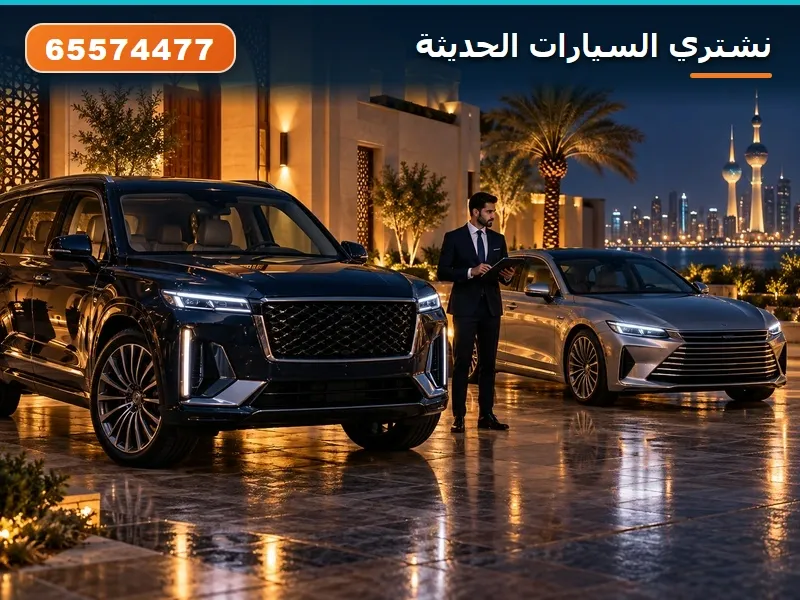 يشترون سيارات في الكويت