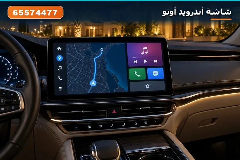 شاشة أندرويد أوتو