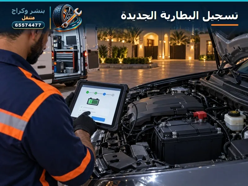 البرمجة بعد تبديل البطارية
