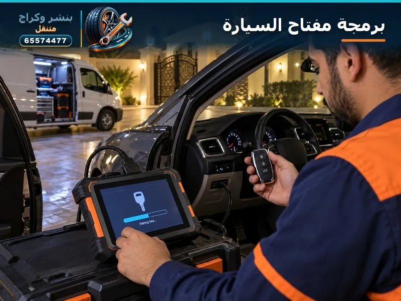 برمجة مفتاح السيارة