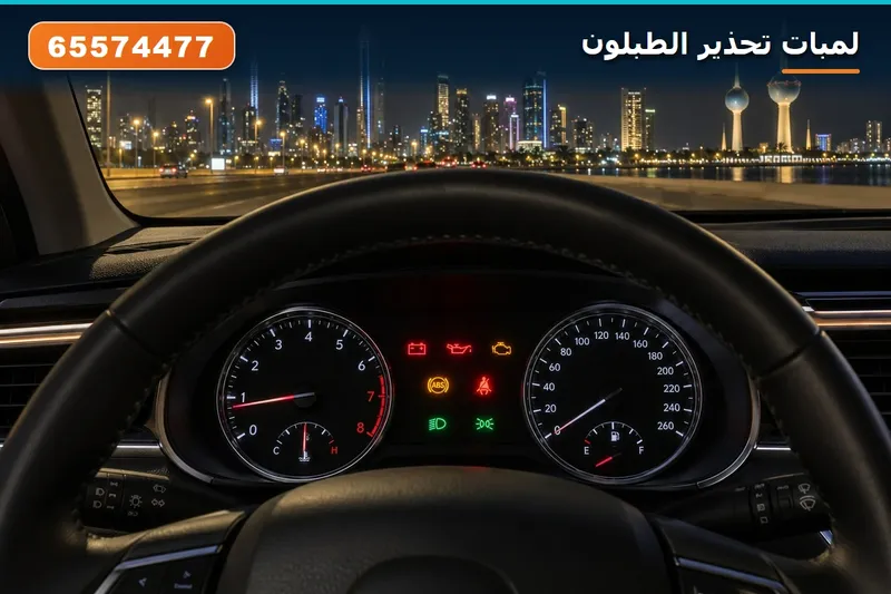 لمبات الطبلون ومعانيها