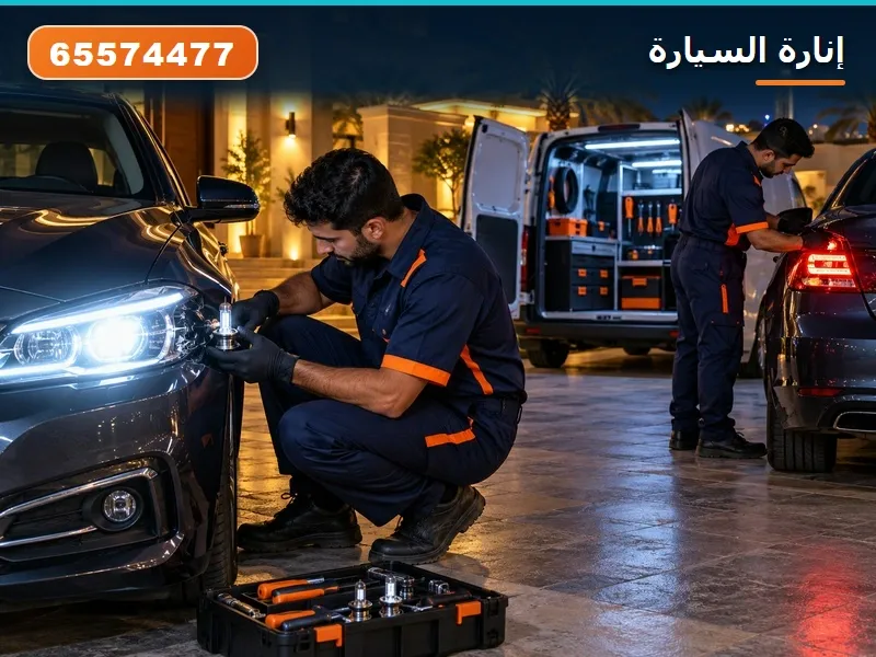 إنارة السيارة