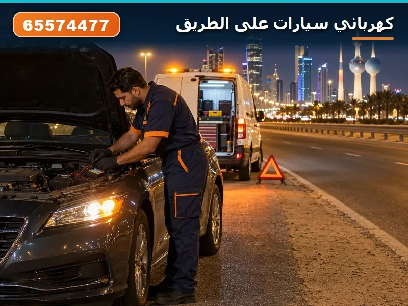 كهربائي سيارات على الطريق — خدمة طرق