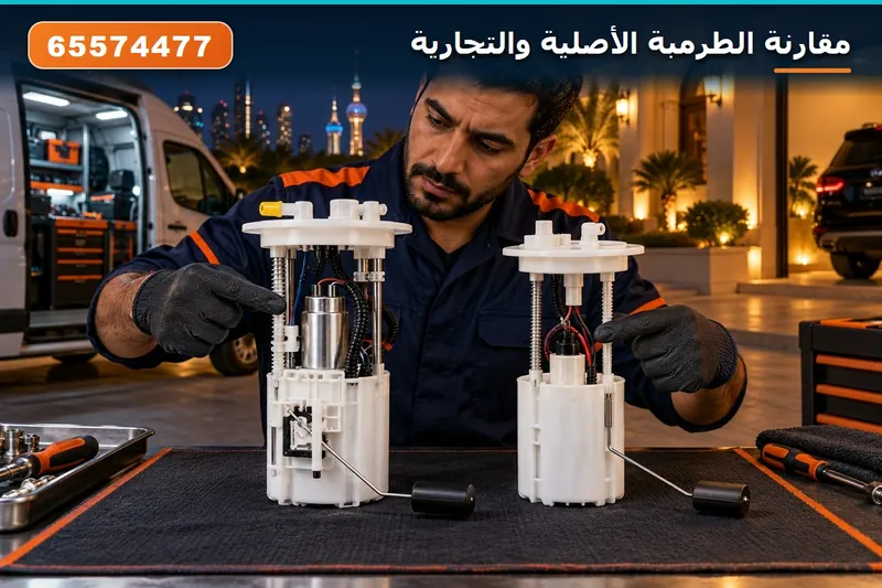 مقارنة الطرمبة الأصلية والتجارية