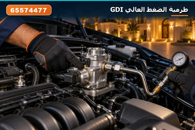 طرمبة الضغط العالي GDI على المكينة