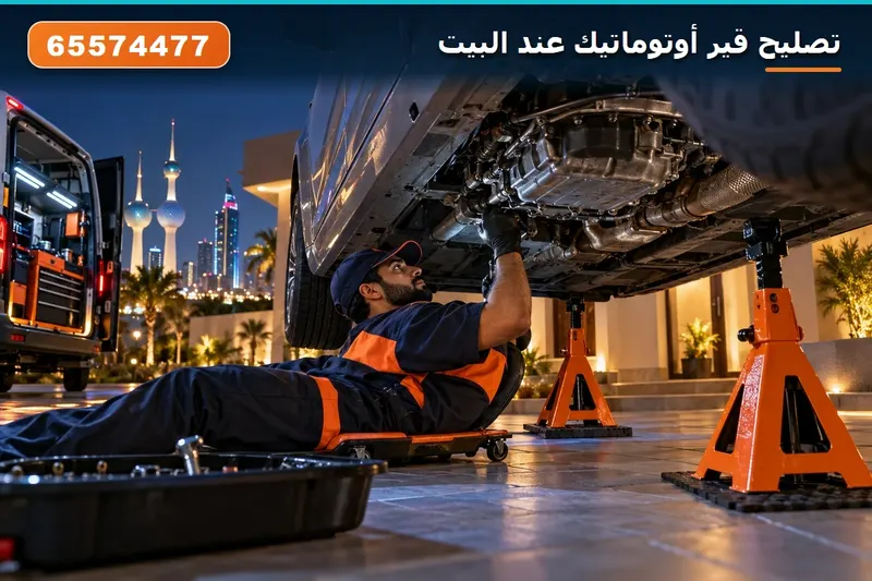 تصليح قير أوتوماتيك متنقل عند البيت الكويت 65574477