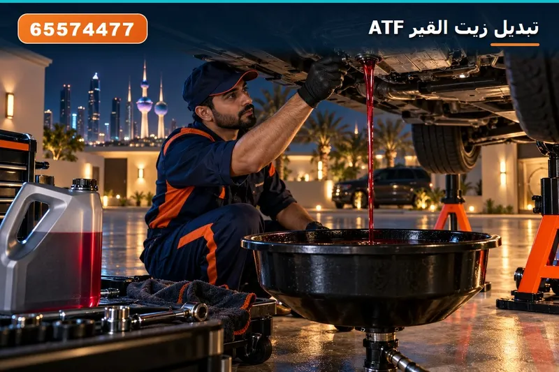 تبديل زيت القير ATF