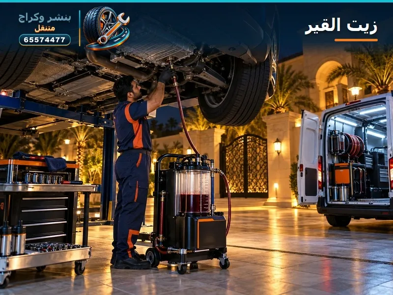 تبديل زيت القير الأوتوماتيك والعادي وCVT