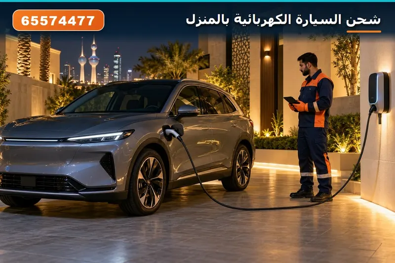 شحن السيارة الكهربائية بالمنزل