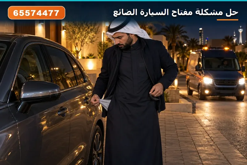 حل مشكلة المفتاح الضايع