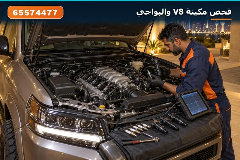 بواجي وكويلات مكينة V8 وV6 تيربو