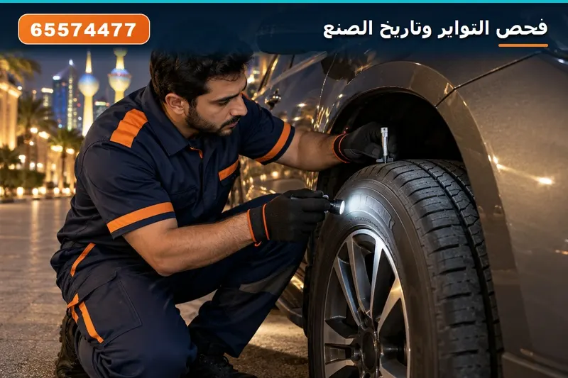فحص التواير وتاريخ الصنع