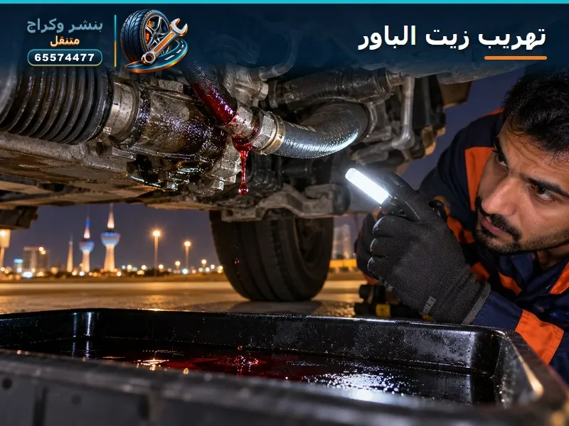 تهريب زيت الباور