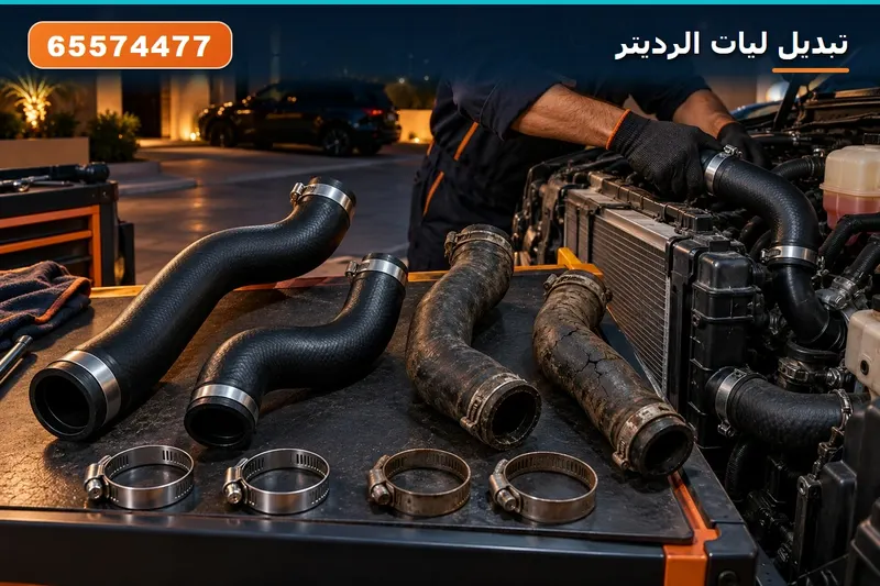 تبديل ليّات الرديتر