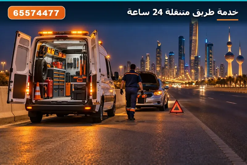 Roadside Assistance in Kuwait — 24/7 Breakdown, Jump Start, Fuel & Towing