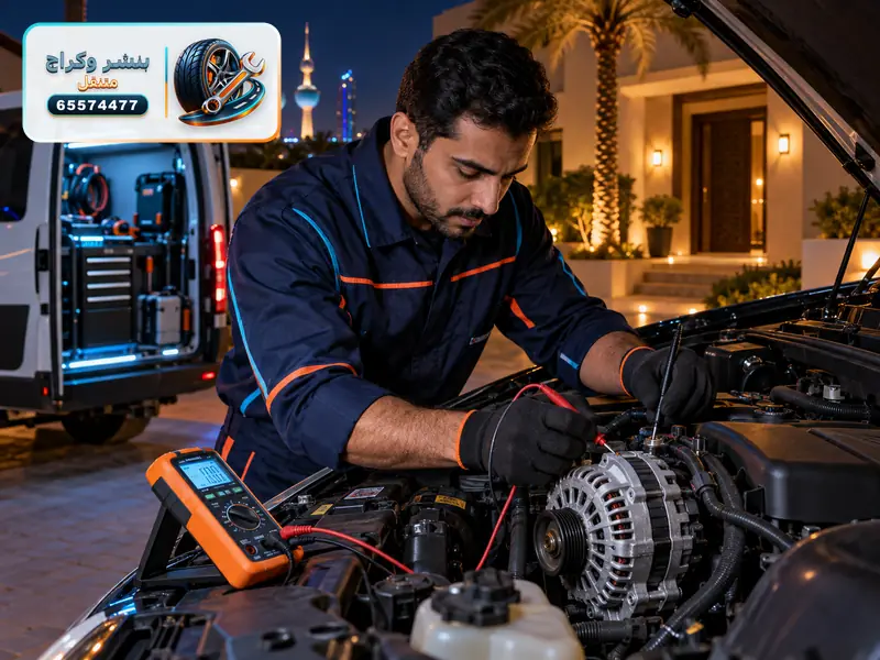 كهرباء وبنشر متنقل