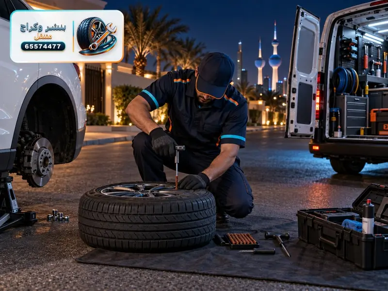 تبديل تواير متنقل وبنشر 24 ساعة