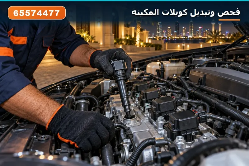 فحص وتبديل الكويلات