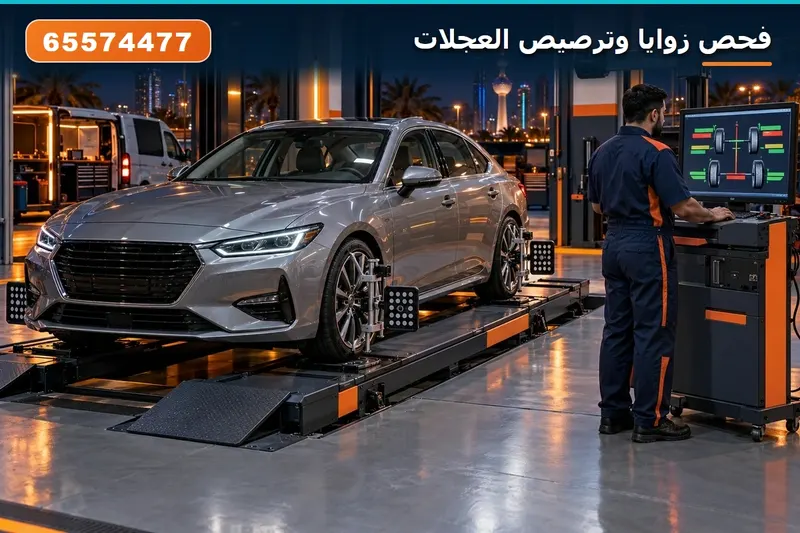 فحص الزوايا والترصيص