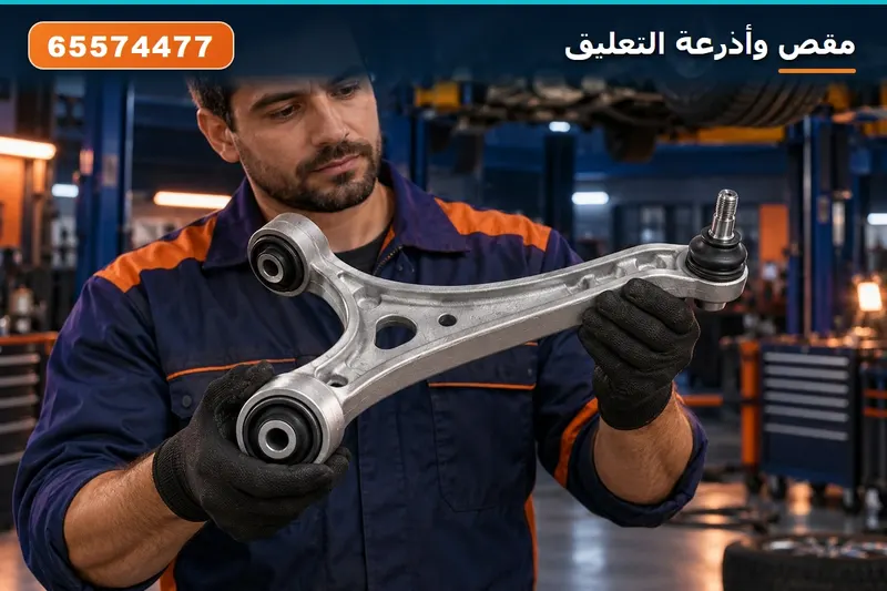 مقص وأذرعة التعليق