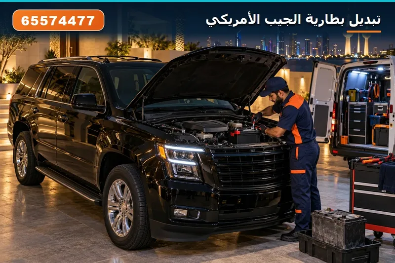 تبديل بطارية الجيب الأمريكي