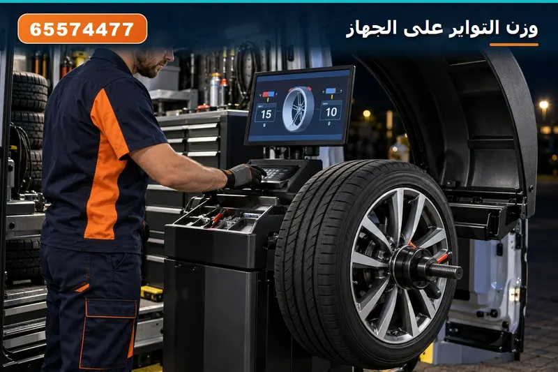 وزن التواير على الجهاز