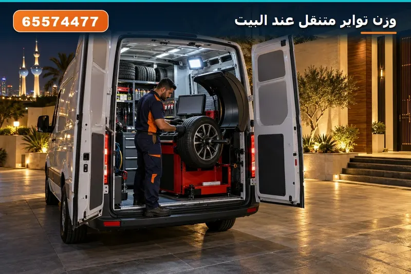 وزن تواير متنقل عند البيت الكويت 65574477