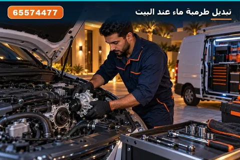 تصليح طرمبة ماء متنقل